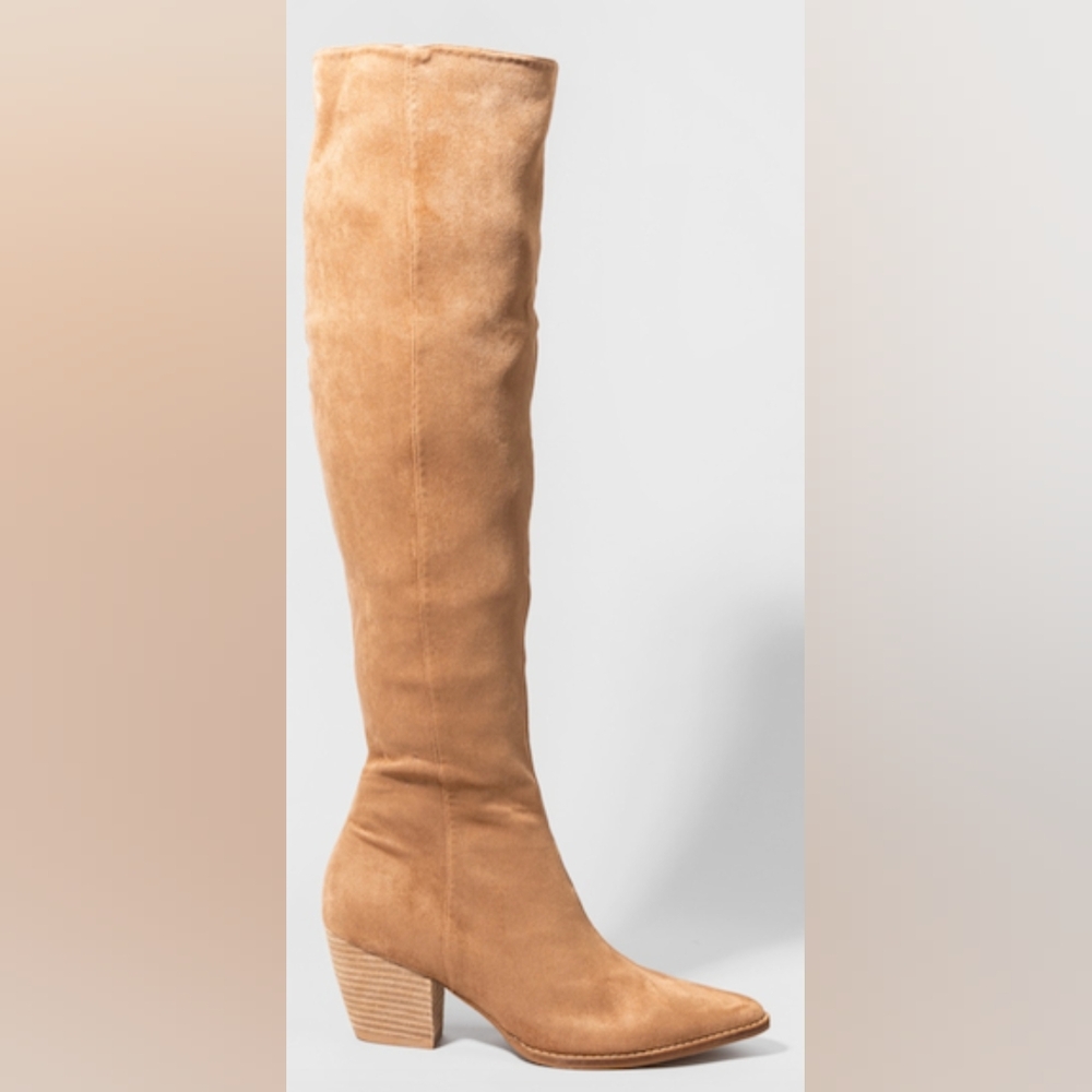 Martha Over The Knee Suede Boots